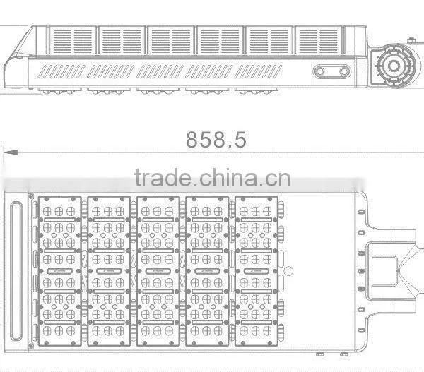 Website 6500K Led Street Light Fixtures 150w photo-4