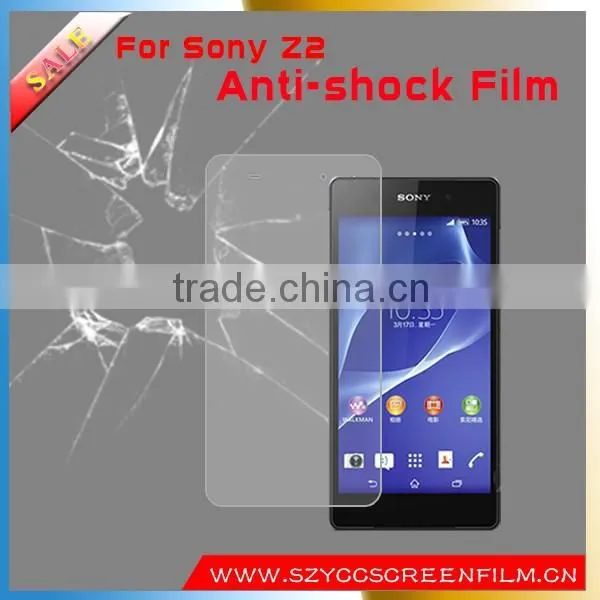 Anti Shock Screen Protector Cover for Sony Xperia Z2,mobile Accessories photo-2