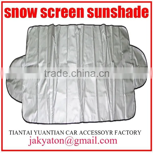 Snow Sunshade Car Sun Visor Car Sunshade Polyester Sunshade Car Accessories photo-3