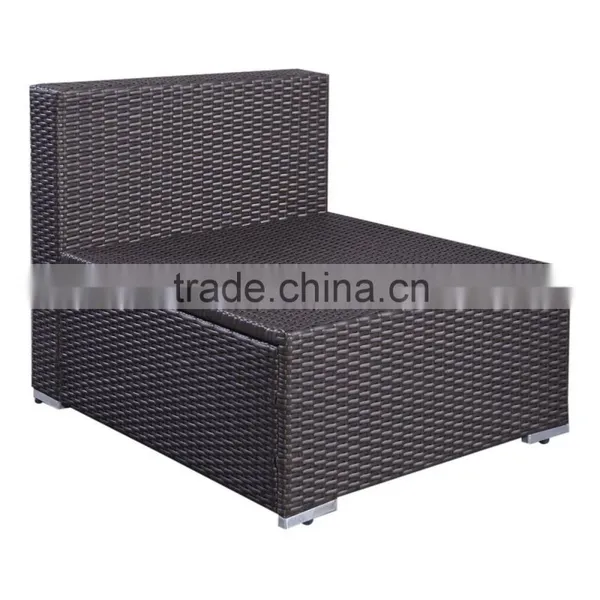 U Type Leisure Indoor Rattan Plastic Sectional Sofa Muebles De Jardin Vietnam Cebu Rattan Furniture photo-3