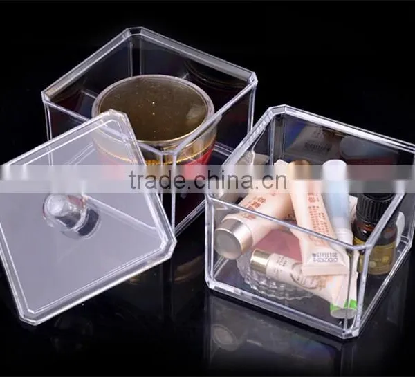 Manufacturing Clear Cosmetic Plastic Bin Makeup Container photo-4