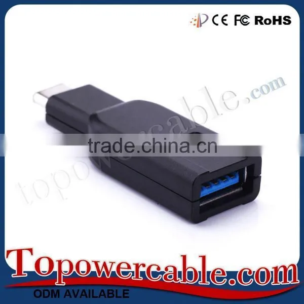 In Bulk Black USB-C to 3.1 USB-A Male To Female Adapter photo-3
