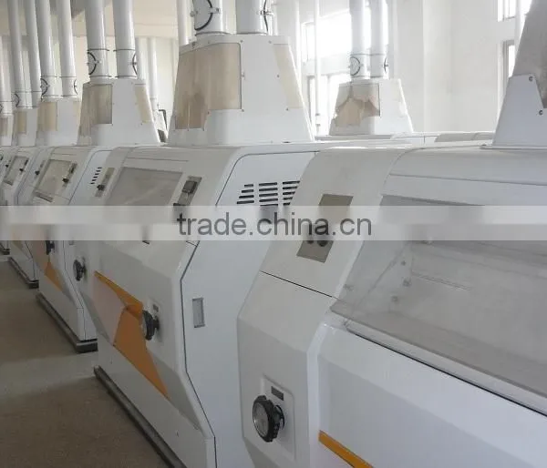 Whole Set 100T per Day Wheat Flour Milling Machinery photo-2