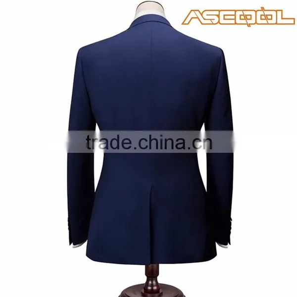 Customized Dark Blue Men Suit Styles photo-2