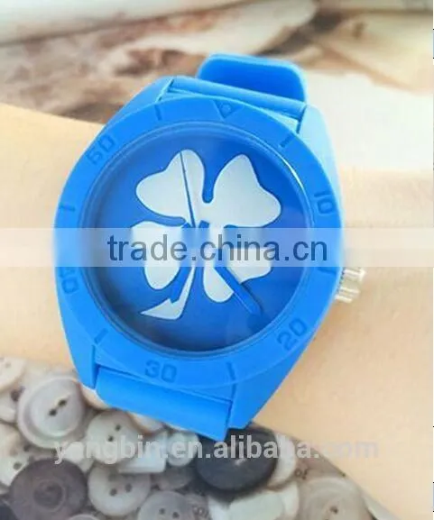 Promotional Large Double Face Design Your Own Plastic Gift Watch photo-2
