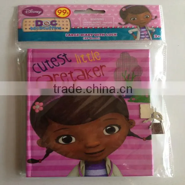 Pocket Book Printing Locks for Diary Book
