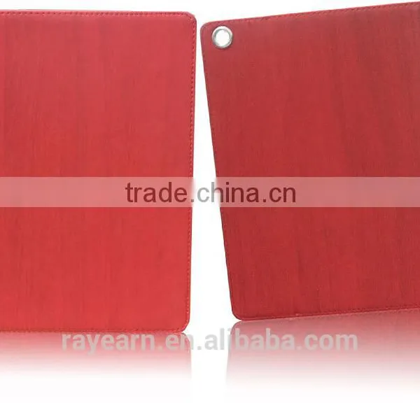 Best Selling Item Tablet Case With Wooded Grain PU Cover For IPad photo-2