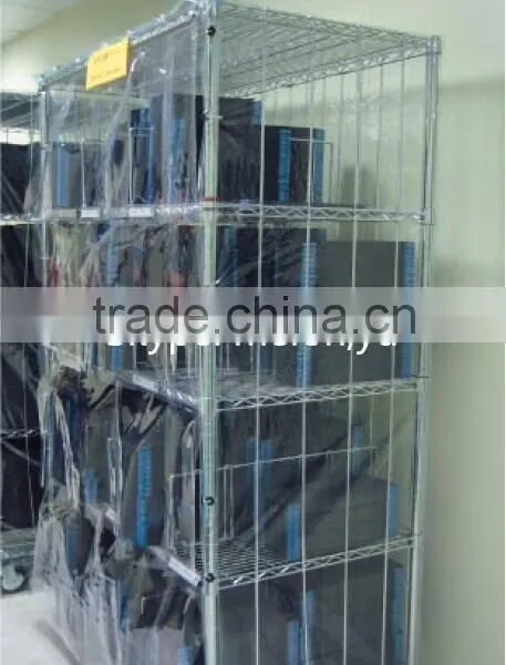 Chrome Wire Mesh Security Cage for Clean Room,Wire Shelving Cage photo-2