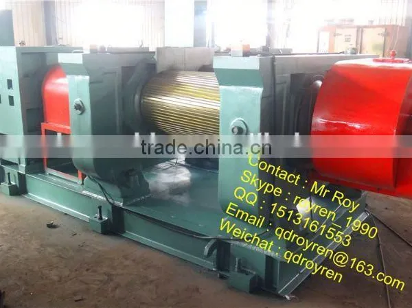 GOLDEN SUPPLIER Waste Tire Recycling Rubber Cracker Machine Rubber Powder Machine photo-4
