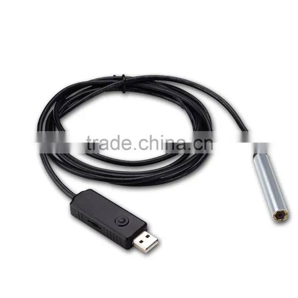 Scope 2m Cable 6LED 7mm Cable Mini USB Endoscope Inspection Camera Waterproof Borescope photo-3
