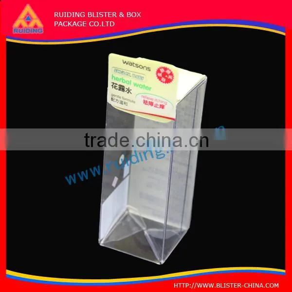 China Clear Pet Folding Box Pet Packaging photo-2