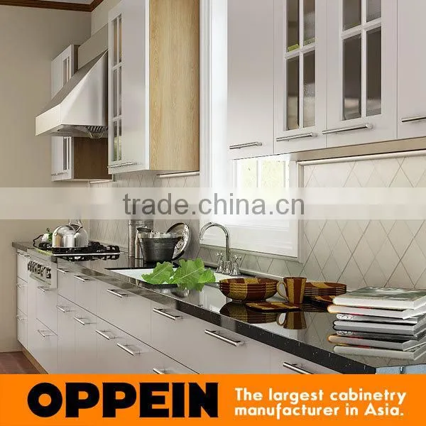 Guangzhou OEM European Style Melamine Kitchen Cabinet photo-3
