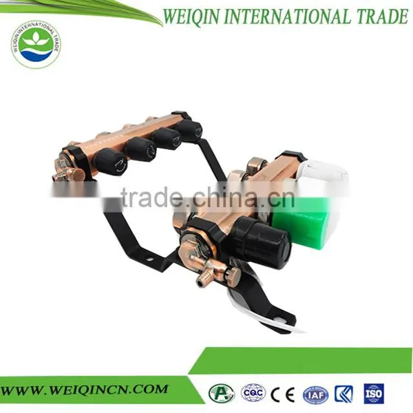 Brass Heating Manifold Actuator Digital Manifold Gauge With 2 to 12 Ways With Frame photo-4