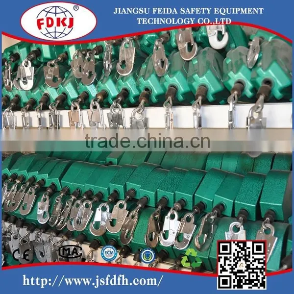 CE Cetificated 5m Wire Rope Fall Arrester, 5m Safety Fall Arrester Quality Choice photo-5