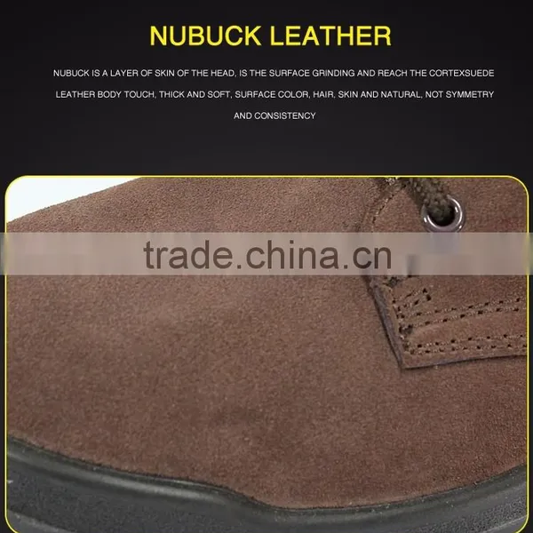 Safety Boots Comfortable Outdoor Comfortable Non Slip Man Leather Shoe photo-6