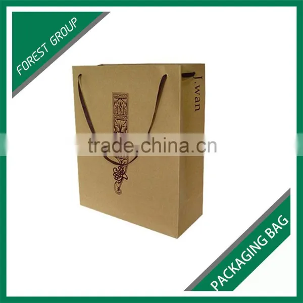 FACTORY SUPPLY CUSTOMIZED LOGO PAPER KRAFT BAG photo-3