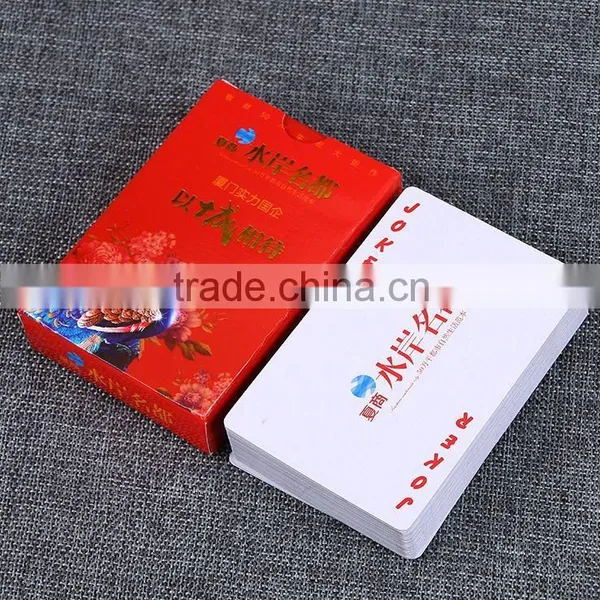 Custom Manufacture Gold Plated Playing Cards UV Protected Best Playing Cards Glossy Plastic Playing Card Thickness ---DH20581 photo-3