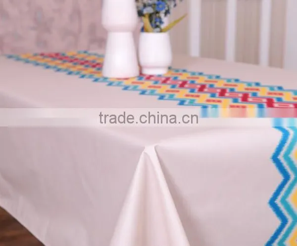 Waterproof Table Cloth, Oil Cloth Fabric photo-6