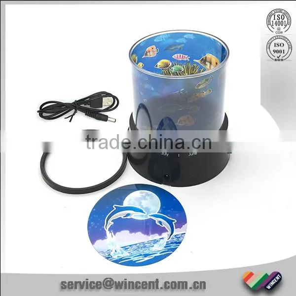Kids Doodle Flashing Lamp Sea World DIY Led Projector photo-4