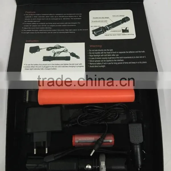Rechargeable Police Led Torch Flashlight, Torch Flashlight Led, Tactical Led Flashlight photo-4