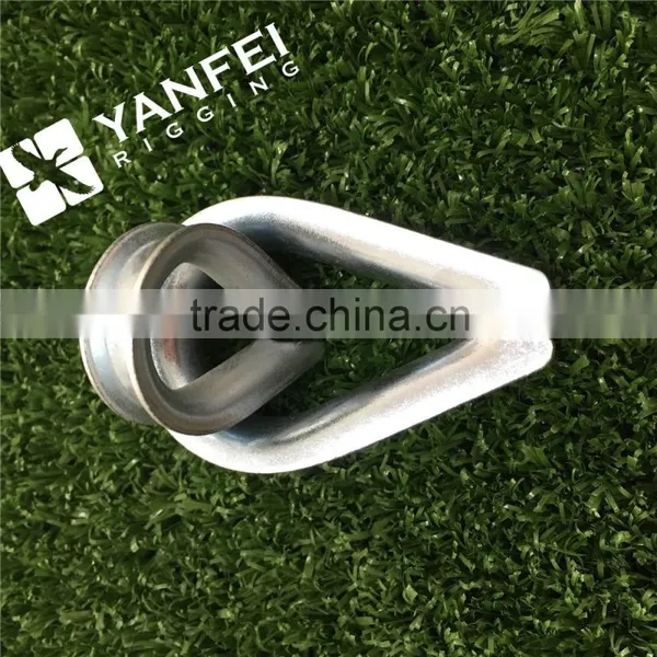 U.S. Type G411 Galvanized Extra Heavy Duty Wire Rope Thimble photo-6