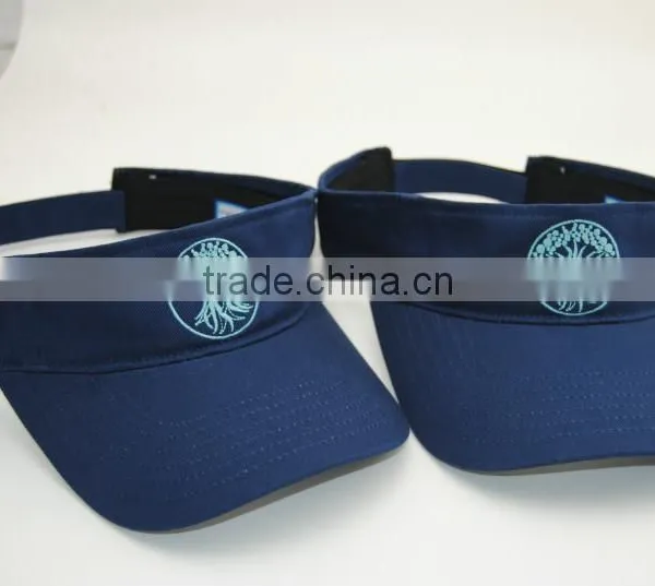 Custom 100% Cotton Sun Visor Hats photo-4