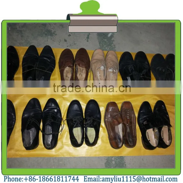 First Grade Used Shoes Men Leather Shoes