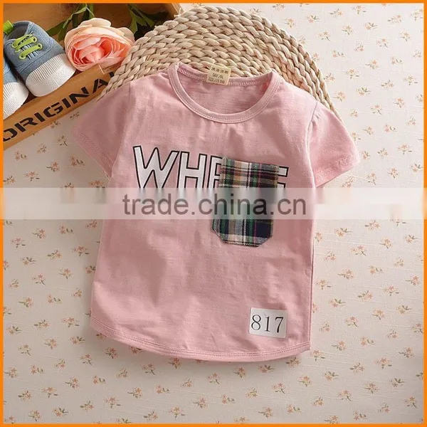 2016 South Korean Children's Summer T-shirt T-shirt Cotton Small Men and Women Wear Short Sleeved on Behalf of a Child photo-4