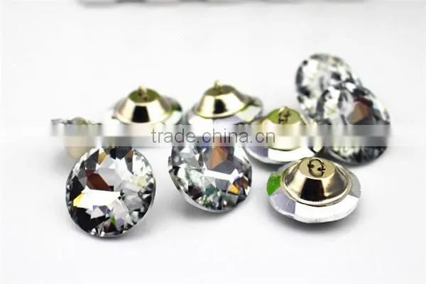 Garment Fashion Gifts Crystal Upholstery Buttons photo-2