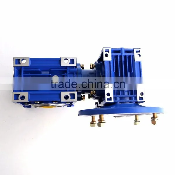 Beautiful Double NMRV 030+NMRV 040worm Gear Reducer Combination Gearbox BEST QUALITY IN CHINA Attractive and Reasonable Price photo-5
