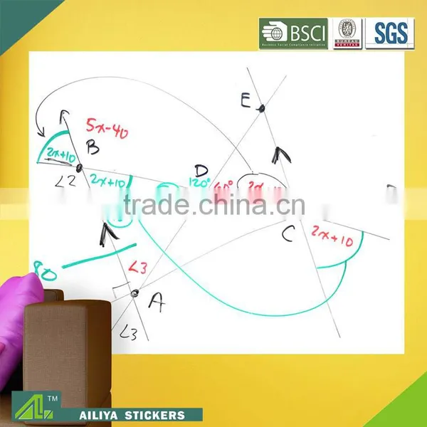 New Design Fashion Custom Decorative Waterproof Cheap Whiteboard