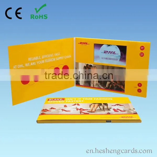 5 Inch Custom Lcd Video Card