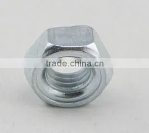 Blue White Zinc Hexagon Thin Nuts DIN439 photo-2