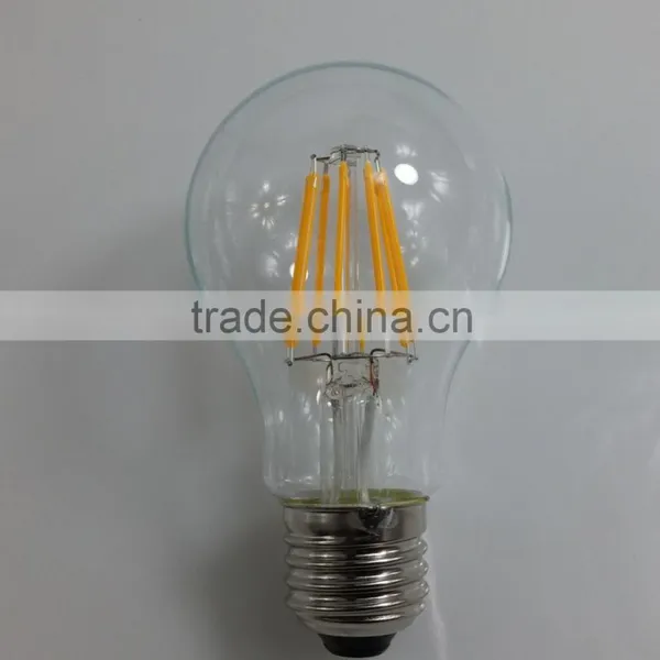 Full Glass UL CE RoHS 230V 120V Led Vintage Bulb 8w Led Filament photo-2