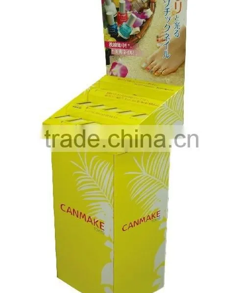 POP Pos Food Cardboard Floor Display Racks,Cardboard Pallet Display Stand photo-3