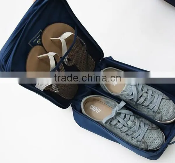 Large Capacity Foldable Travel Shoes Organizer Storage Shoes Tote Bag photo-2