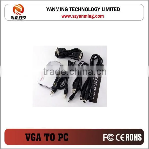Video Conversion VGA to PC Monitor VGA Converter Adapter photo-2