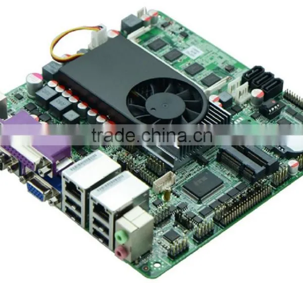 Mini ITX Industrial Motherboard 1037U 22nm Dual VGA Wide Voltage 17W I3-grade DDR3 Voltage 8V to 36V Recommended 9V ~ 24V 2G RAM photo-3