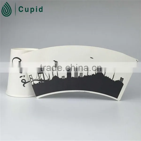 Paper Cups Fan Coated PE / Printed and Cutted Paper Cup Fan photo-6