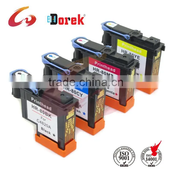 Large in Stock Printhead for hp 80 C4820A C4821A C4822A C4823A Printheads Printer Head Designjet 1000 1000plus 1050 1055 photo-3