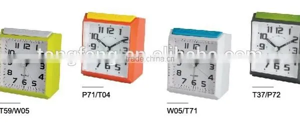 Big Touch Light Snooze Button Sweep Quartz Alarm Clock photo-4