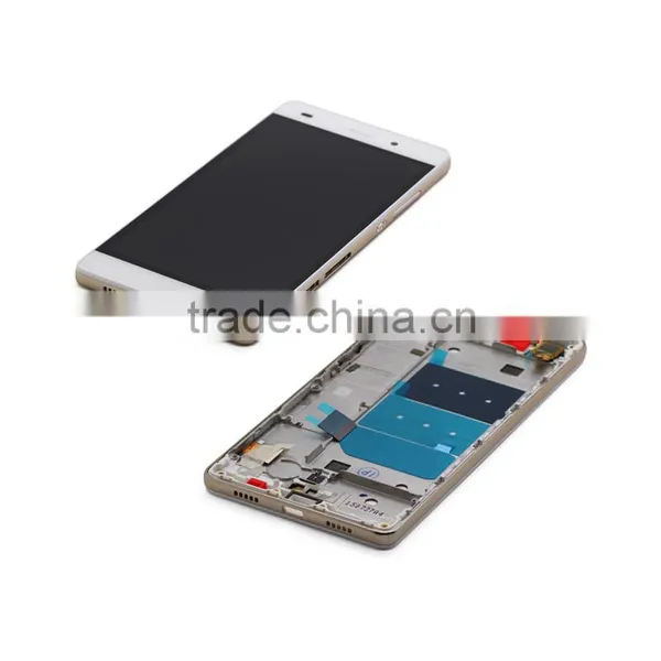 Original Genuine LCD Screen With Digitizer With Frame Assembly For Huawei Ascend P8 Lite - White photo-2