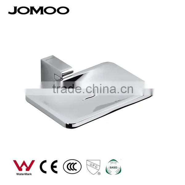 JOMOO 2016 New Zinc Alloy Chrome Finish Soap Dish Wall Mounted Good Quality Bathroom Designs photo-2
