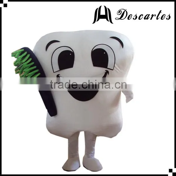 China Professional Costume Supplier Tooth and Tooth Brush Mascot Costumes