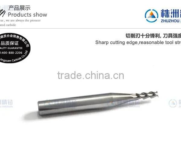 2/4 Flutes Solid Carbide End Mills Tungsten Carbide Cutting
