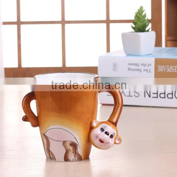 Excellent Design Squirrel Shaped Ceramic Animal Mugs for Custom Supplier's Choice photo-2