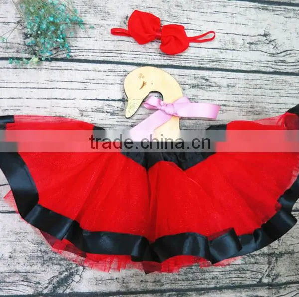 Baby Girls Tutu Skirts With Ribbon Cheap Ribbon Tutu