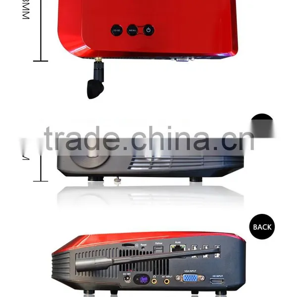 2016 Cloudnetgo New Holographic Projector Christmas Outdoor 3D Blu Ray Projector Wifi Projector RK3288 4K Led Projector photo-5