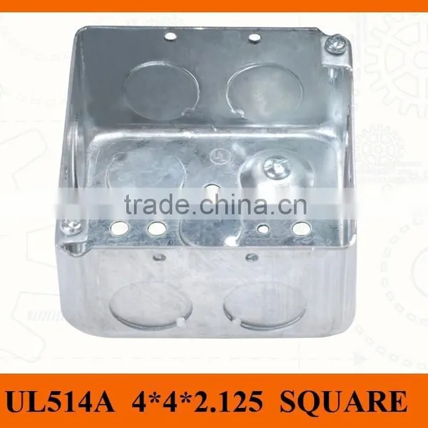 Galvanized Electric Steel Metal Junction Box Outlet Box photo-3