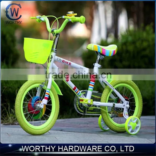 First Kids Bicycle Training Wheels Kids Bike for Girls Children's Bicycle